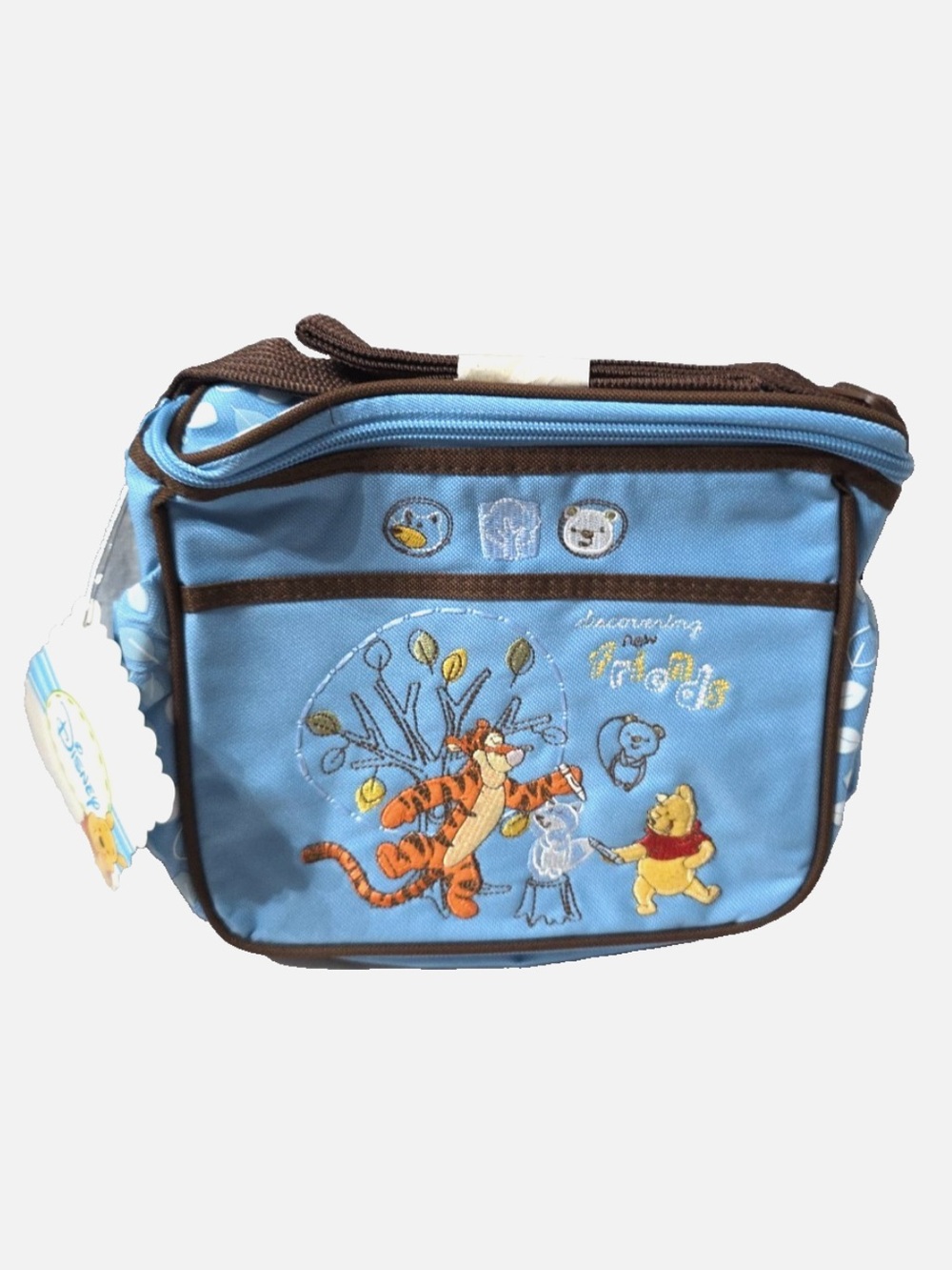 Blue Winnie the Pooh & Tigger Kids Crossbody Bag